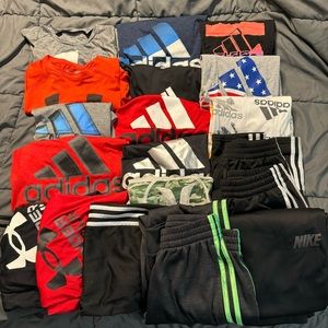 Boys Youth Large Lot (Adidas, Under Armour, Ect.)